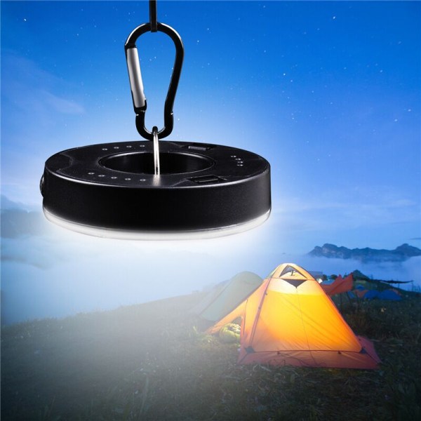 Campinglampa LED-lampa Batteridriven Tältlampa Krok Ficklampa Tältlampa, 1st Sunmostar