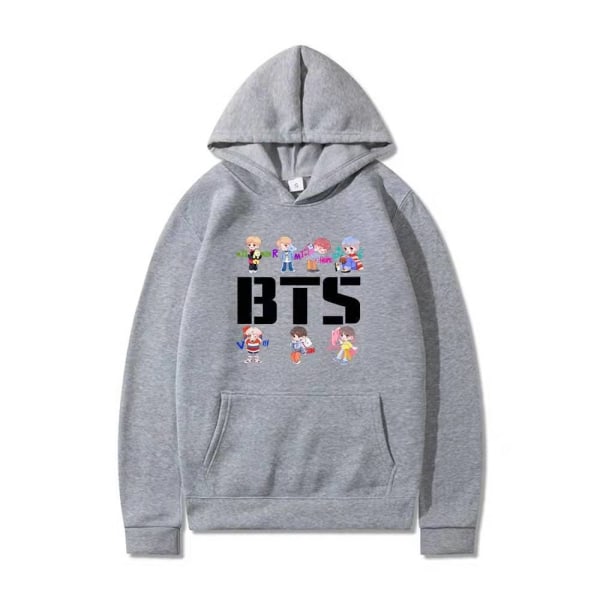 BTS Hoodie Sweatshirts Långärmad tröja