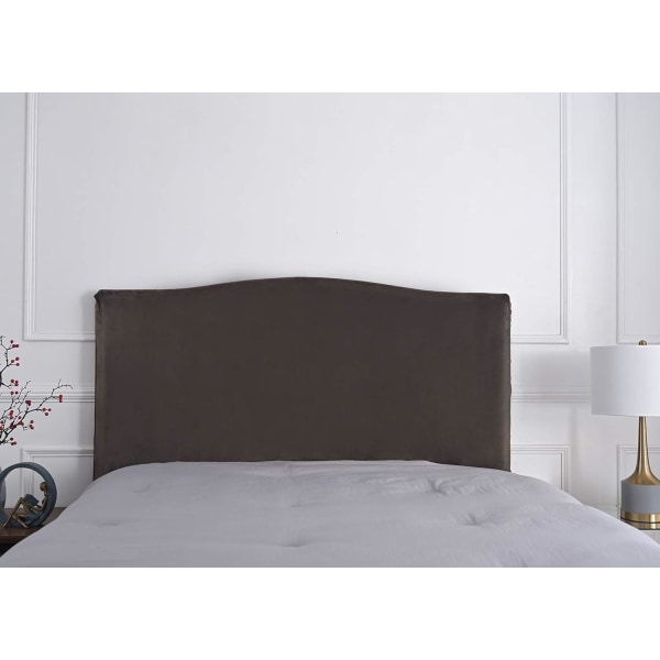Elastiskt cover för sänggavel -180 cm-för sänggavel 170-190 cmTriomphe（kaffeaska）