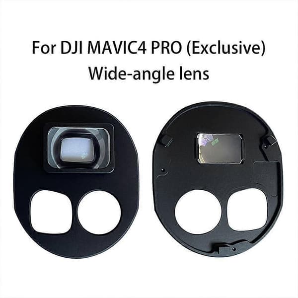 Laajakulmasuodatin DJI Mavic 4 Pro -objektiiviin, suurennus laajentaa objektiivia