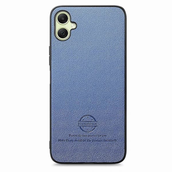 Twill-telefondeksel til Samsung Galaxy A05 – med bakpanel i skinn