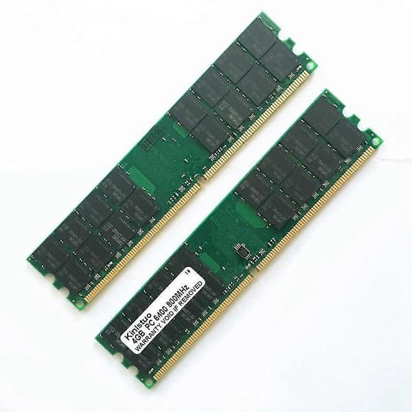 2x Ram Ddr2 4gb 800mhz Ddr2 800 4gb Hukommelse Ddr2 4g Til Amd Pc Tilbehør