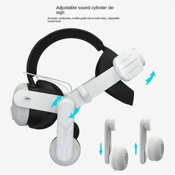 Audio Headset til 3 VR Headset, Forbedret Lydeffekt, Lydkvalitet, Surround Støjreduktion VR Tilbehør