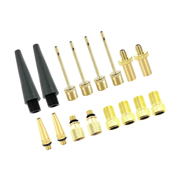 Presta Schrader ventiladapter cykelpumpadaptrar munstycke luftkompressorsats 2