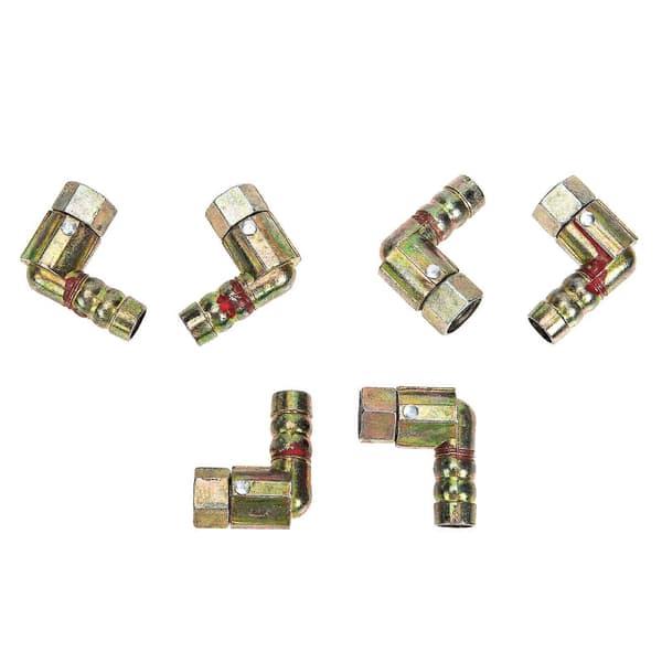 Gasskomfyrkobling 6 stk. Solid komfyradapter egnet for hjemmebruk 3,2x2,8 cm Enkel installasjon