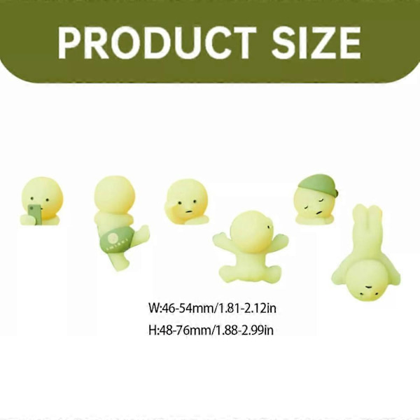 12 stk. Dreams Selvlysende Figur, Selvlysende Figur Working series