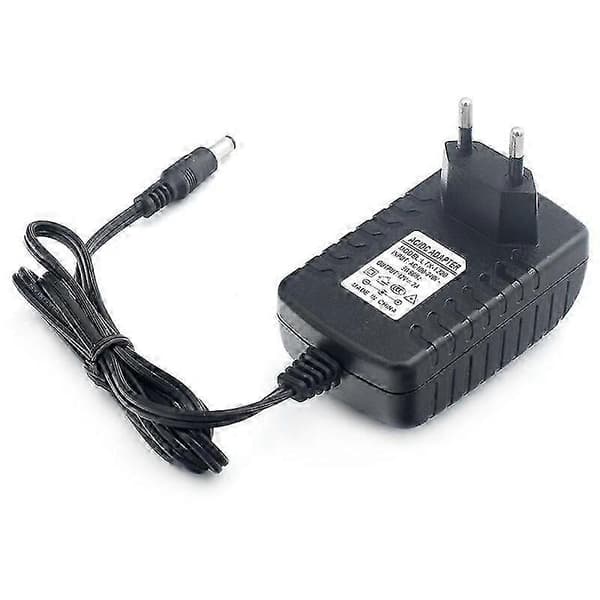 2025 Senaste Modell 12V 2A strömadapter för LED-ljusremsa med EU-standard