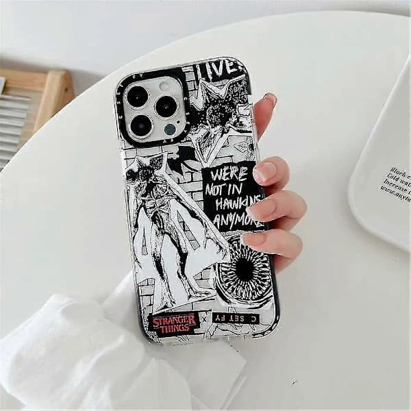 \"Stranger Things\" telefondeksel for Apple iPhone XR, 11, 12, 13 (D, iPhone 13 Pro Max)