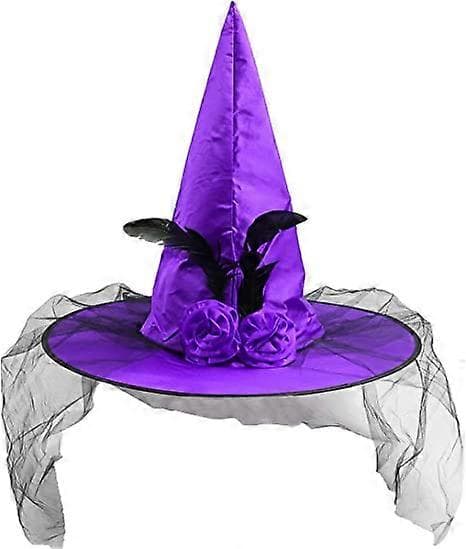 Halloween heksehæt tilbehør damehatte Halloween fest cosplay, medbring til kostumer
