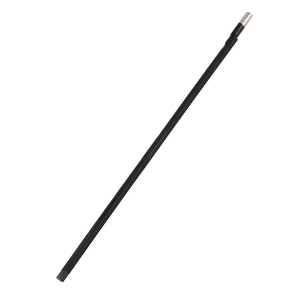 380mm Dubbel Typ Justering 9mm Dia Gitarrhals Dragstång Svart Silver