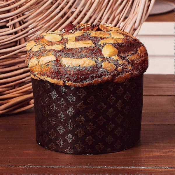 Ruskeat Panettone-vuoat, 25 kappaleen setti