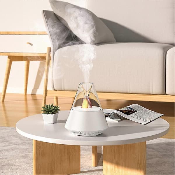 Aromas Diffuser med Fjärrkontroll Multifunktionell Doftoljerumsdiffusor för Rum Spa Black