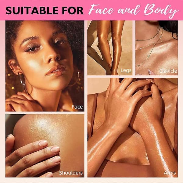 Sunglaze Sheer Setting Mist med SPF50 solkrem, bredspektret hurtigabsorberende