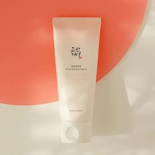 Koreansk aprikosblom-exfolierande gel 100ml Klar