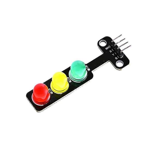 2025 Siste Modell 7x5V Mini Trafikklys 5mm LED-skjermmodul for DIY-sett