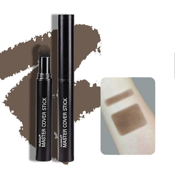 Hårfestekonturstift - Svartbrun, fyller ut tynne områder, vanntett Medium brown