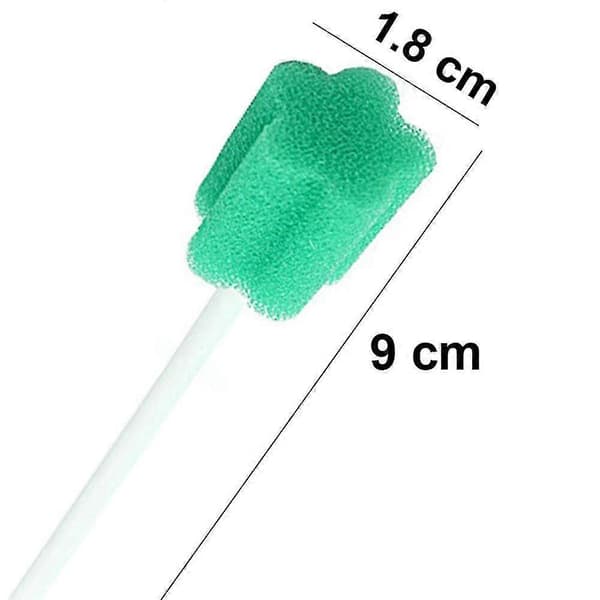 100 stk. sterile munnsvamper for munnpleie
