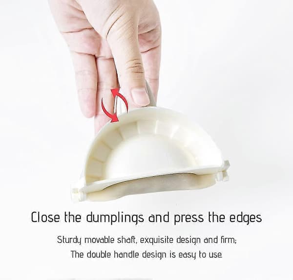 Dumpling Maker, Dumplingform, Dumplingmaskin, Dumpling Maker, Dumplingmaskin, Dumpling Kjøkkenverktøy, Empanadaform, Dumplingpresse, Dumpling Mak