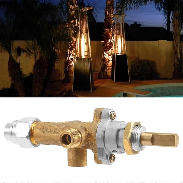 Gass Terrassevarmer Kontrollventil Termoelement Sensor Dump Switch Knott Propan Bålpanne Kontroll Sikkerhet