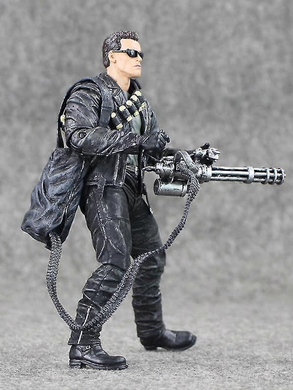 Terminator 2 Judgment Day T-800 Arnold Actionfigur Leketøy Modell For Gave