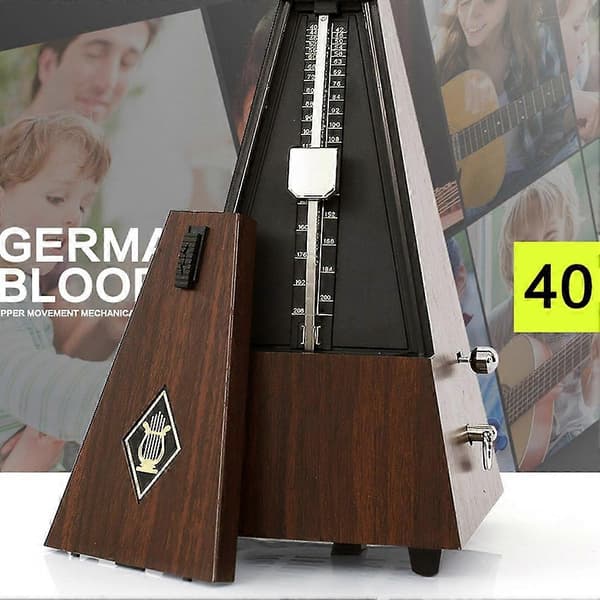 Mekanisk Metronom Musiktimer Universal til Guitar Guzheng Trommer