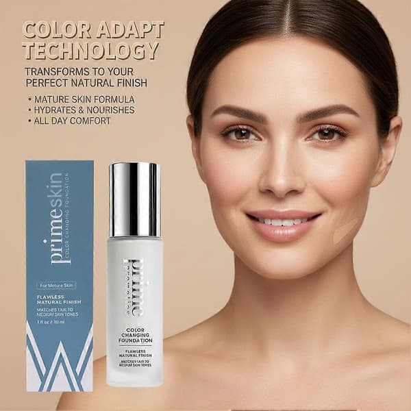 Primeskin färgskiftande foundation 1 pc