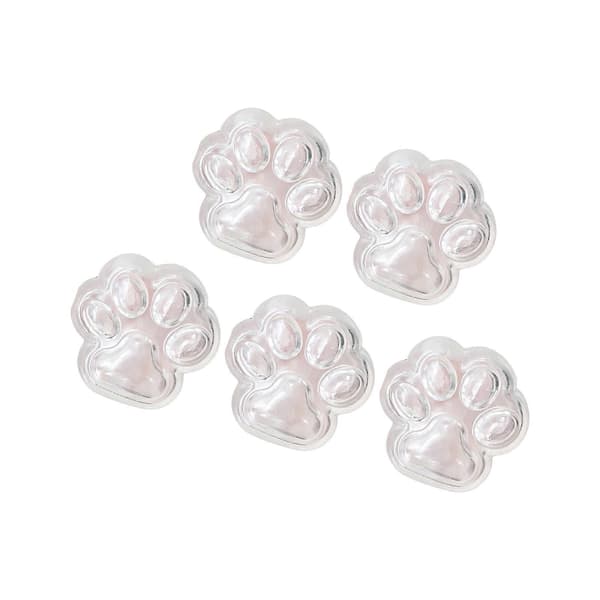 Långsamt återfjädrande kattass stressboll handgjord DIY-set säker 5pcs