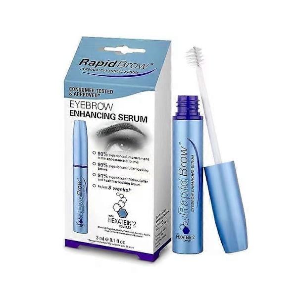 RapidLash Eyelash Enhancing Serum & RapidBrow Eyebrow Conditioner 3ml Sæt til Blue