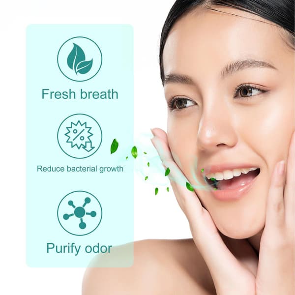 Ny model EELHOE Fresh Breath Essence Fjerner dårlig ånde og efterlader en frisk duft