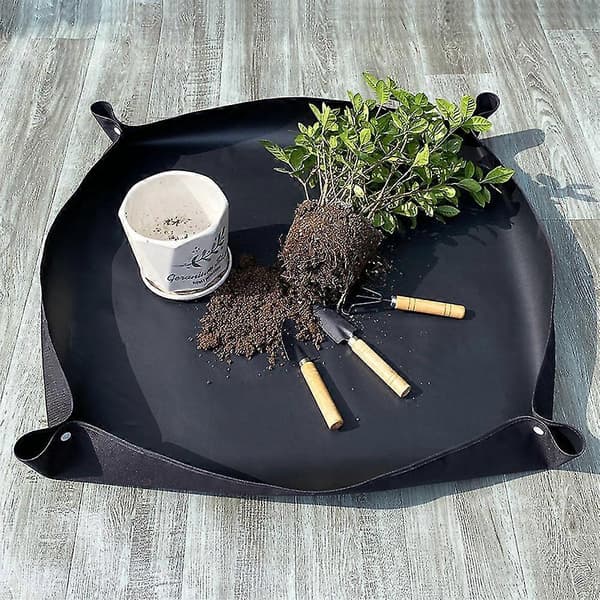 Hagearbeidsmatter, plantematter, blomster, potter, jord