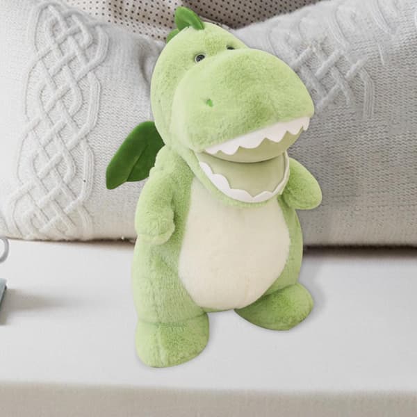 Dinosauruspehmolelut Unityyny Tyynyt autolahjoihin Vihreä 25cm
