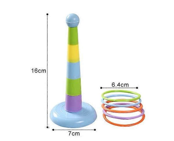 Kasta spel Barn Party Ringar Kastspel Set