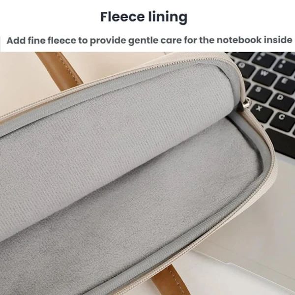 Sort stødsikker laptoptaske til 14- til 14,6-tommer laptops.