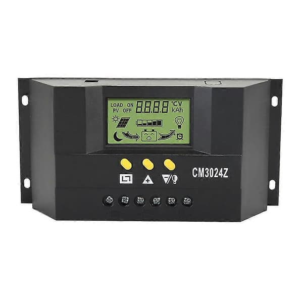 Cm3024z 30a 12v/24v Solcelleopladningscontroller Generator til solpanelbatteri til hjemmet
