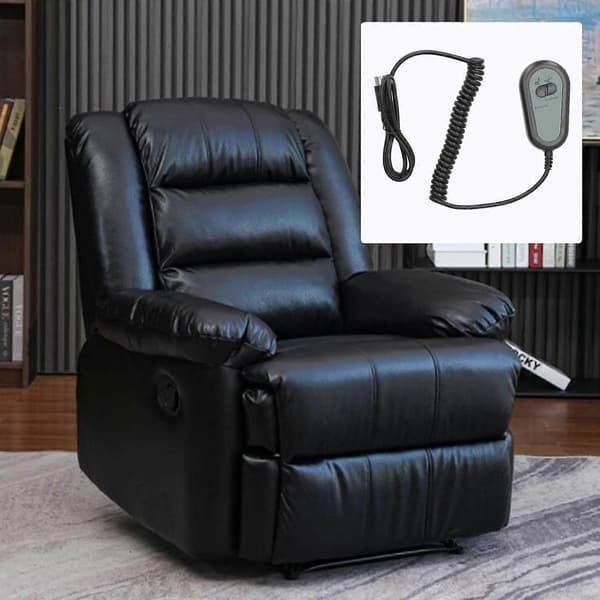 Ergonomisk form, dobbeltknap, motorstyringsafbrydere, spiralledning, direkte stik, 5-bens grænseflader til elektrisk sofa