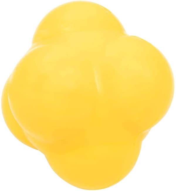 2 st gummi reaktionsstudsbollar reflexhastighetsträningsutrustning för smidighet, reflexer och koordination