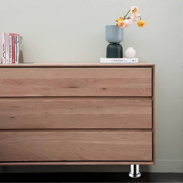 4 X Møbelfod Garderobefod Seng Fødder Sofa Fødder Møbelben (60mm, skruer medfølger)