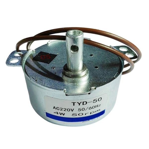 TYD-50 Lille Synkronmotor 220V-240V 50RPM 4W CW/CCW Elektrisk Gearmotor Kop Drejere Synkronmotor til Tumblere