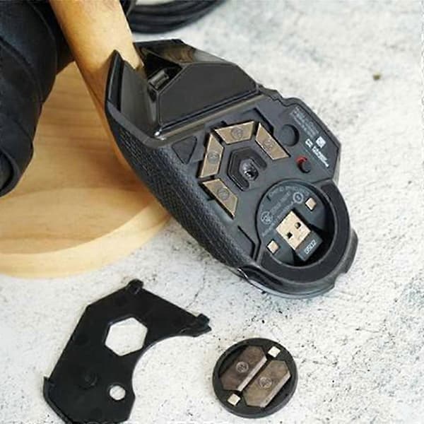 Ny bagside bunddæksel udskiftning til Logitech G502 Lightspeed trådløs mus