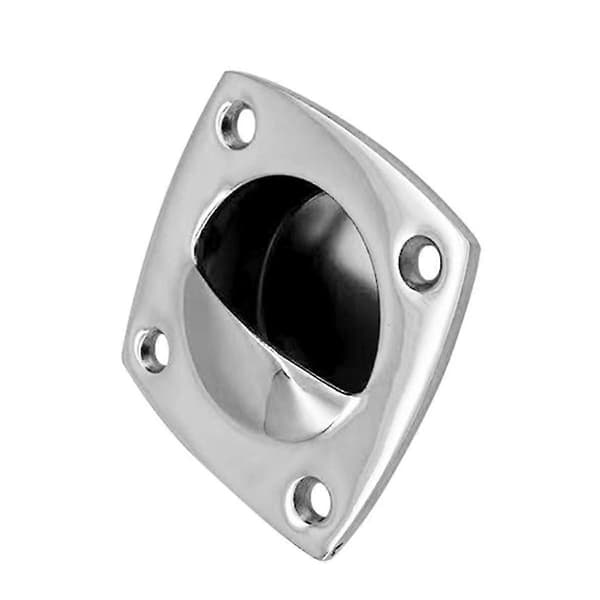 Marine Flush Pull Skyvedørhåndtak Pull Square Hatch Pull Håndtak for Motorbåt Marine RV Kabintilbehør