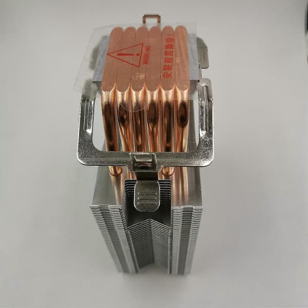 12 cm CPU-køler uden blæser 6 varmerør blæserfri CPU-køleplade til Intel 775/1150/1155/1156/1366 til