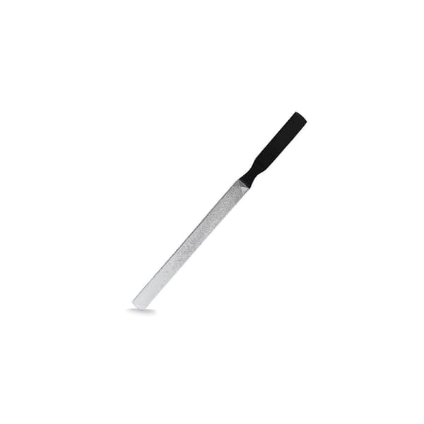 Neglefil i rustfrit stål 4 sider 7 tommer lang