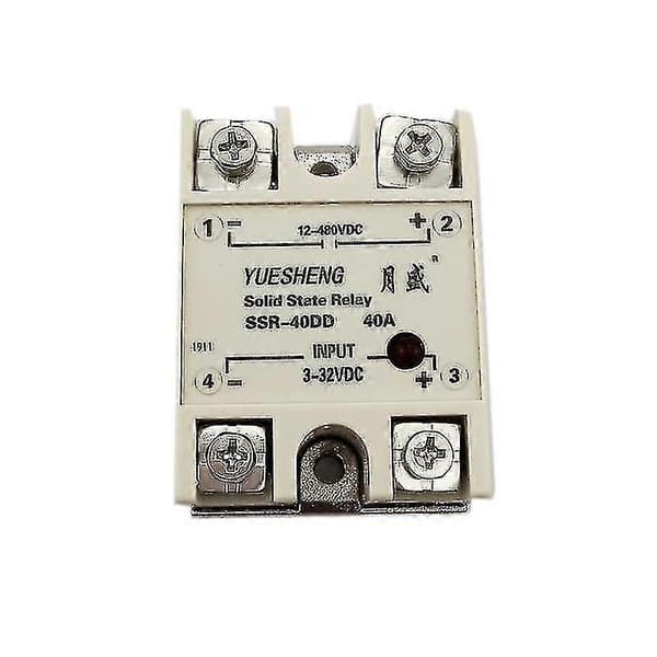 1 stk. DC Solid State Relæ SSR-40DD-480V