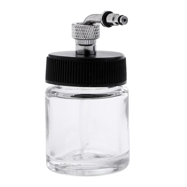 22CC Sidokopp Airbrush Glasflaskor Professionell Airbrush Målarfärgskopp