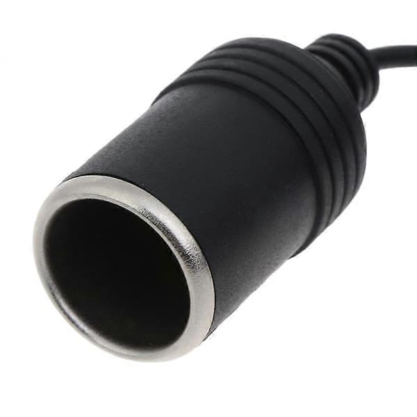 USB C PD til 12V 60W bilcigarettænderstikadapter til biloplader og støvsuger 0.24m