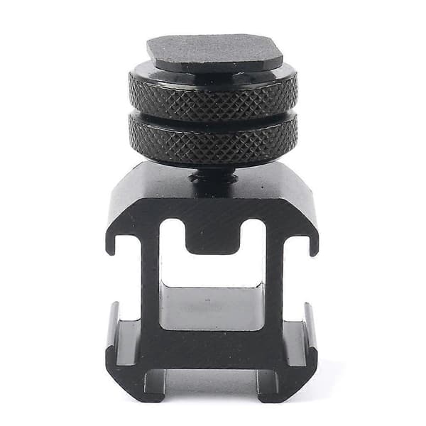 3 Hot Shoe Mount Adapter med dobbelte skruer til DSLR-kamera og blitz