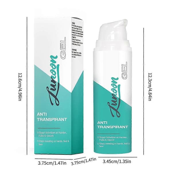 24H Svettkontrollgel - Aluminiumklorid, Ansikte & Kropp, 50ml