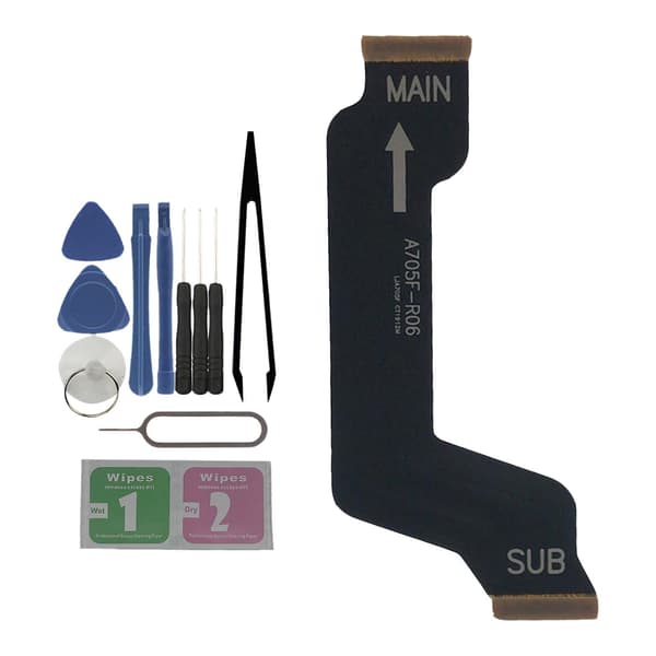 Mainboard LCD Flexkabelstik Reparationsdel til Samsung Galaxy A70 A705FN