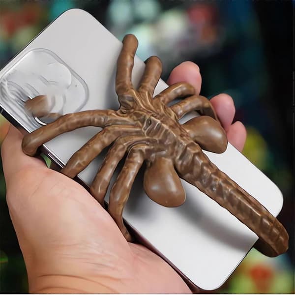 Facehugger-puhelinpidike, Alien Xenomorph -hahmolelut Facehugger-matkapuhelinpidike kaikille puhelimille