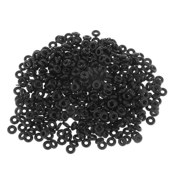 500 stk. karpefiskeri runde rigringe / O-formede ringe pakning / gummiring XL